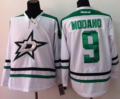 Mike Modano New Dallas Stars white jersey