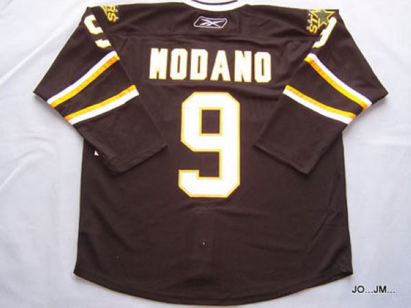 Mike Modano Dallas Stars black jersey