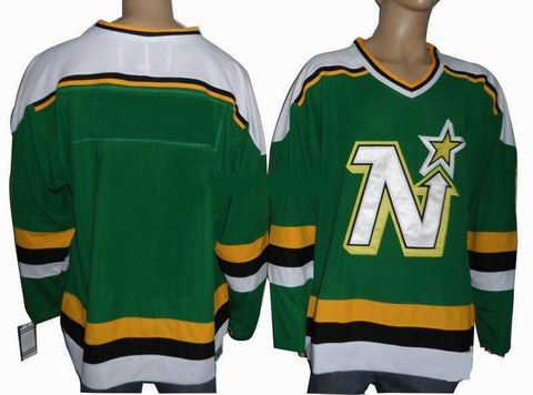 Custom Dallas Stars green jersey