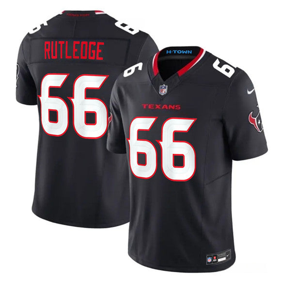 Keylan Rutledge Houston Texans navy Vapor jersey