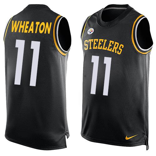 Markus Wheaton Pittsburgh Steelers black jersey