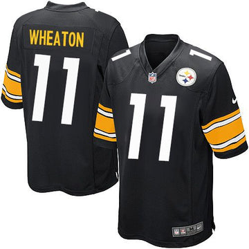 Markus Wheaton Pittsburgh Steelers black Elite jersey