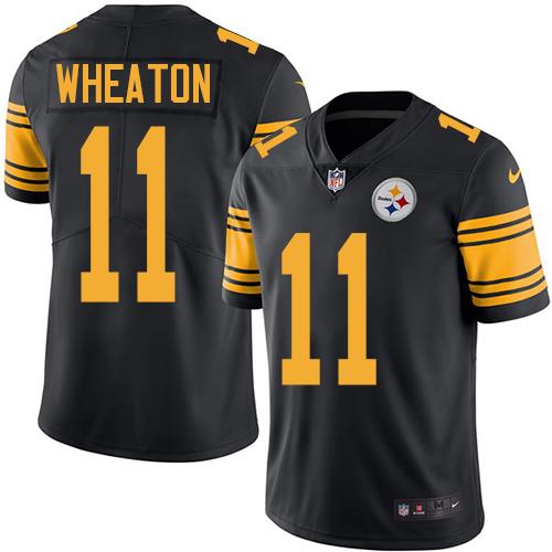 Markus Wheaton Pittsburgh Steelers black jersey