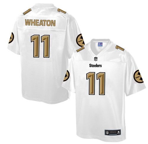 Markus Wheaton Pittsburgh Steelers white Pro Line jersey