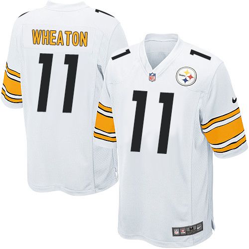 Markus Wheaton Pittsburgh Steelers white Elite jersey