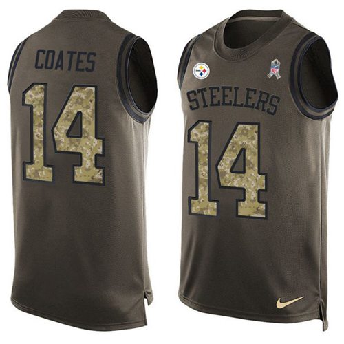 Sammie Coates Pittsburgh Steelers green Salute To Service jersey