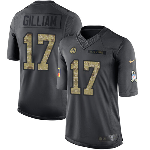 Joe Gilliam Pittsburgh Steelers black Salute To Service jersey