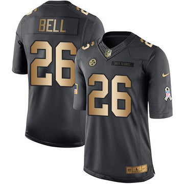 Le'Veon Bell Pittsburgh Steelers black Salute To Service jersey