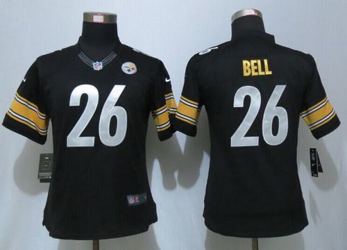 Le'Veon Bell Pittsburgh Steelers black jersey