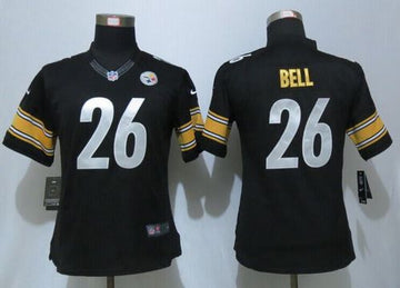 Le'Veon Bell Pittsburgh Steelers black jersey