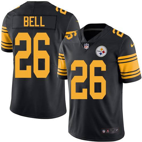 Le'Veon Bell Pittsburgh Steelers black jersey