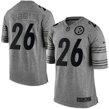 Le'Veon Bell Pittsburgh Steelers gray jersey