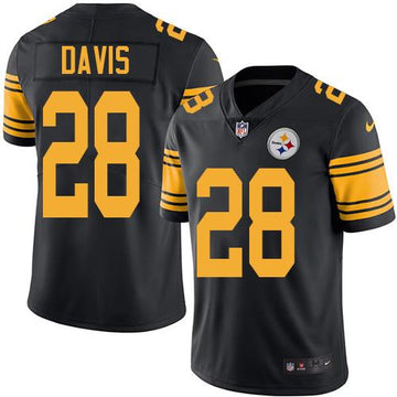 Sean Davis Pittsburgh Steelers black jersey