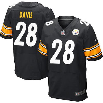 Sean Davis Pittsburgh Steelers black Elite jersey