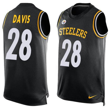 Sean Davis Pittsburgh Steelers black jersey