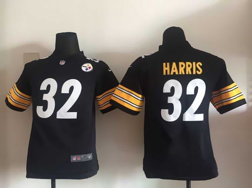 Franco Harris Pittsburgh Steelers black Elite jersey
