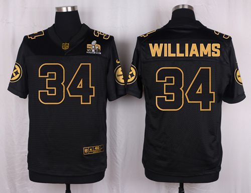 DeAngelo Williams Pittsburgh Steelers black Gold Collection jersey