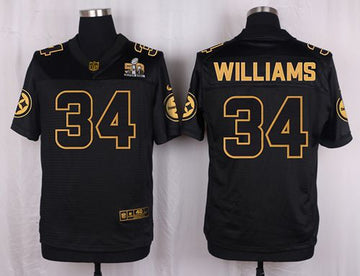 DeAngelo Williams Pittsburgh Steelers black Gold Collection jersey