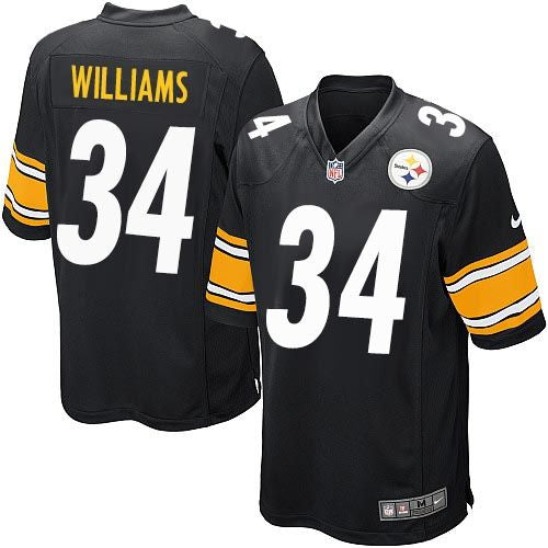 DeAngelo Williams Pittsburgh Steelers black Elite jersey