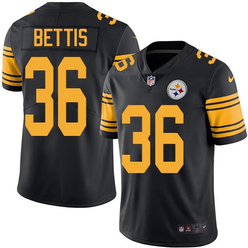 Jerome Bettis Pittsburgh Steelers black jersey