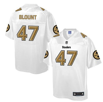 Mel Blount Pittsburgh Steelers white Pro Line jersey