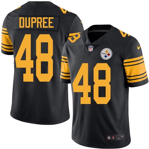 Bud Dupree Pittsburgh Steelers black jersey