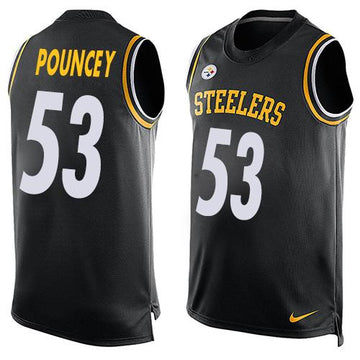 Maurkice Pouncey Pittsburgh Steelers black jersey
