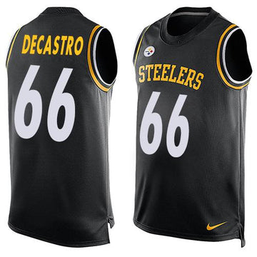 David DeCastro Pittsburgh Steelers black jersey