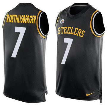 Ben Roethlisberger Pittsburgh Steelers black jersey