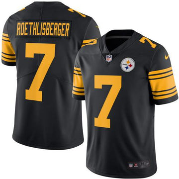 Ben Roethlisberger Pittsburgh Steelers black jersey