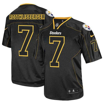 Ben Roethlisberger Pittsburgh Steelers black Elite jersey