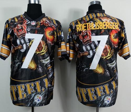 Ben Roethlisberger Team Pittsburgh Steelers Elite jersey
