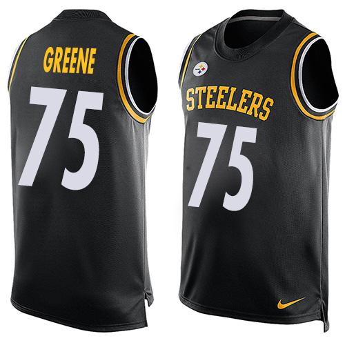 Joe Greene Pittsburgh Steelers black jersey