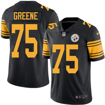 Joe Greene Pittsburgh Steelers black jersey