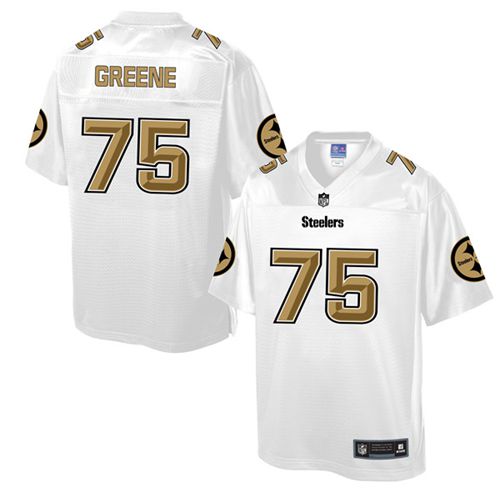 Joe Greene Pittsburgh Steelers white Pro Line jersey
