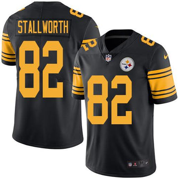 John Stallworth Pittsburgh Steelers black jersey