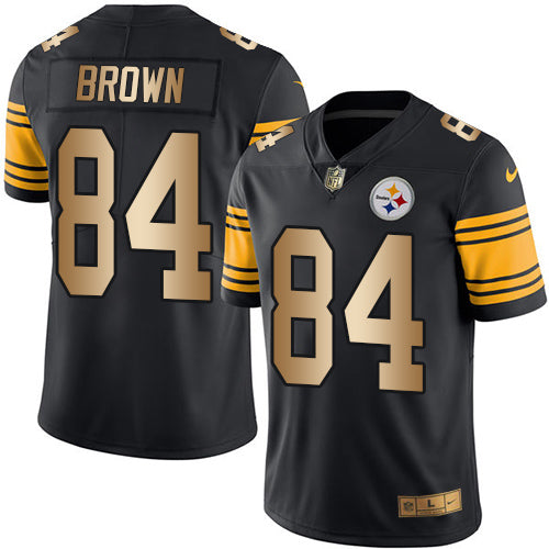 Antonio Brown Pittsburgh Steelers black jersey