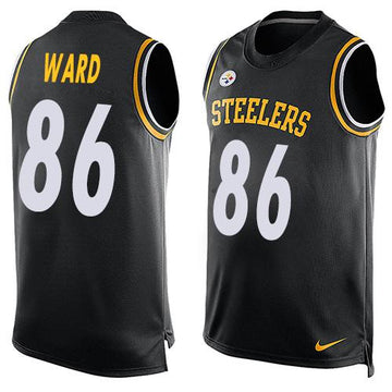 Hines Ward Pittsburgh Steelers black jersey