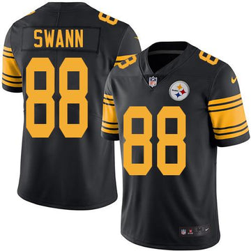 Lynn Swann Pittsburgh Steelers black jersey