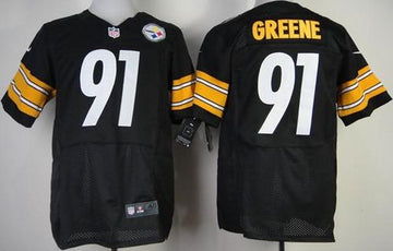 Kevin Greene Pittsburgh Steelers black Elite jersey