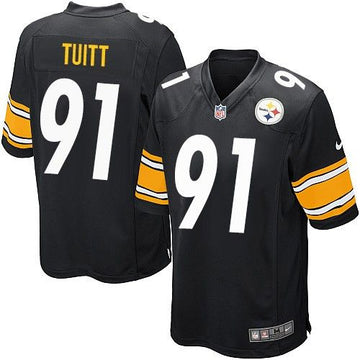 Stephon Tuitt Pittsburgh Steelers black Elite jersey