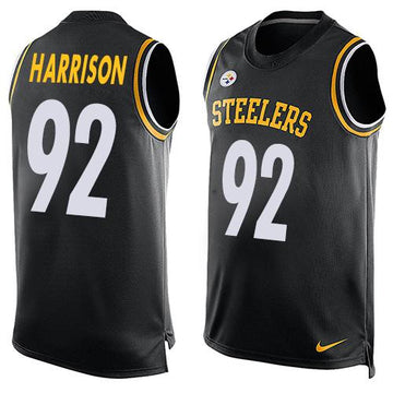 James Harrison Pittsburgh Steelers black jersey