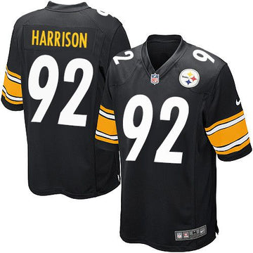 James Harrison Pittsburgh Steelers black Elite jersey