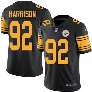 James Harrison Pittsburgh Steelers black jersey