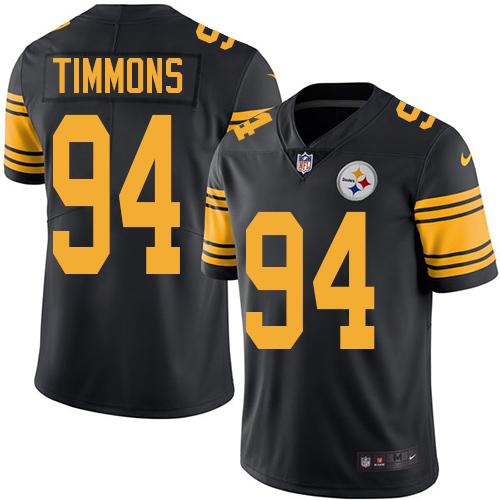 Lawrence Timmons Pittsburgh Steelers black jersey