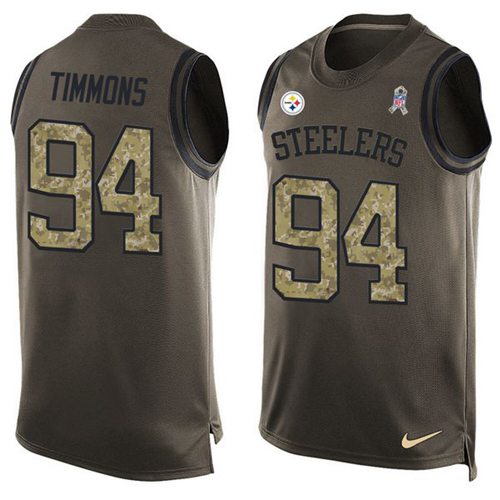 Lawrence Timmons Pittsburgh Steelers green Salute To Service jersey