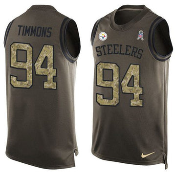 Lawrence Timmons Pittsburgh Steelers green Salute To Service jersey