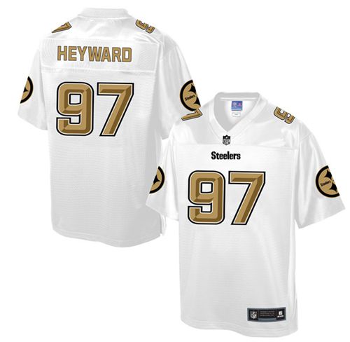 Cameron Heyward Pittsburgh Steelers white Pro Line jersey