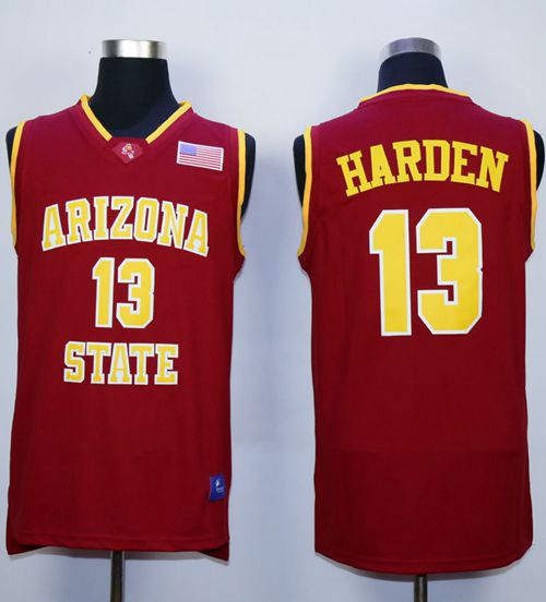 James Harden Arizona State Sun Devils red jersey