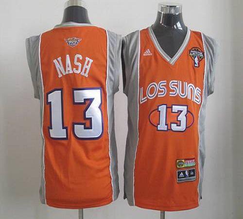 Steve Nash Phoenix Suns orange jersey